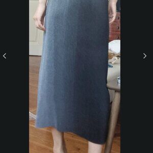 Vintage Japanese accordion pleated pencil skirt
